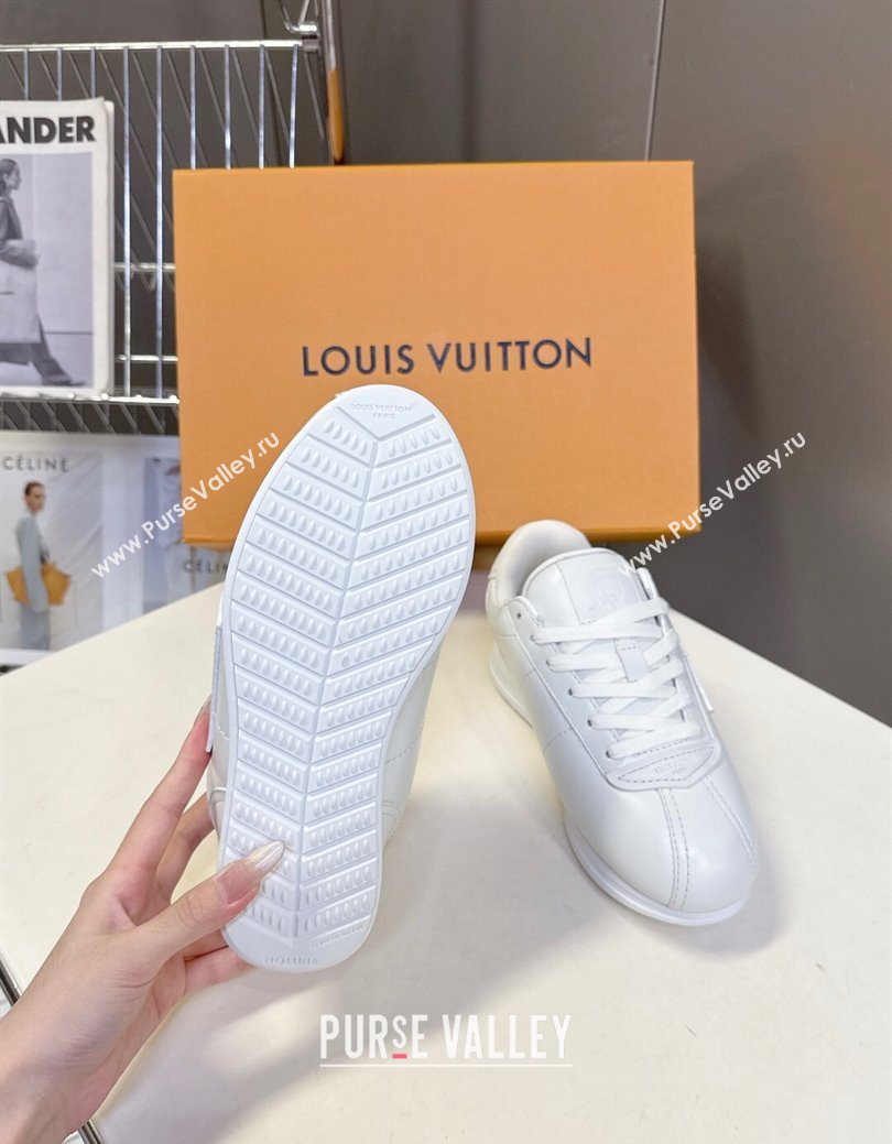 Louis Vuitton LV BUTTERSOFT Sneakers in Calf Leather White 2025 1AIKDJ (MD-250829052)