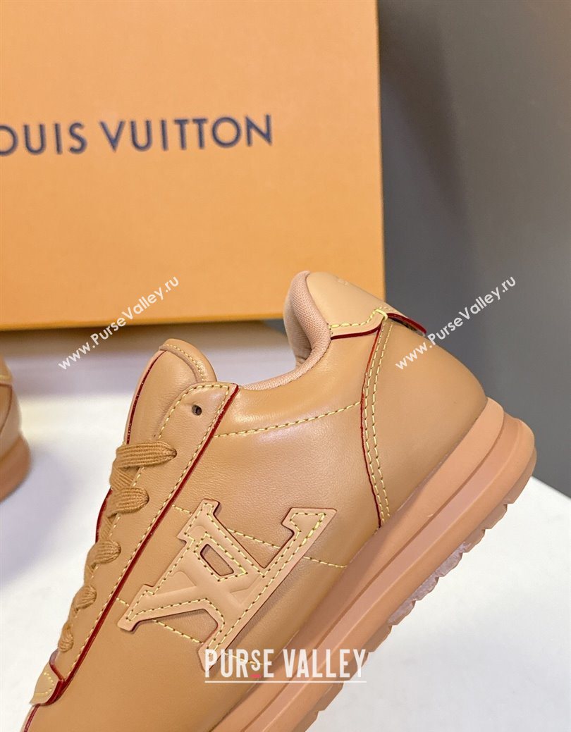 Louis Vuitton LV BUTTERSOFT Sneakers in Calf Leather Brown 2025 1AIKDJ (MD-250829053)