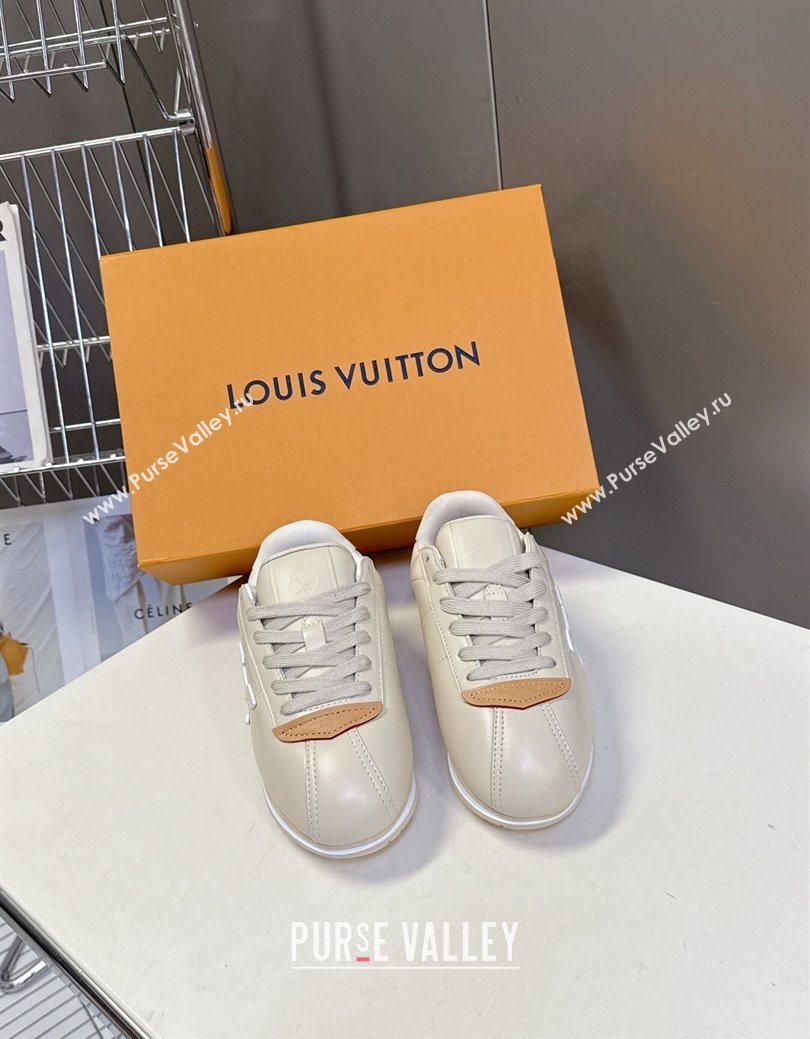 Louis Vuitton LV BUTTERSOFT Sneakers in Calf Leather Grey 2025 1AIKDJ (MD-250829055)