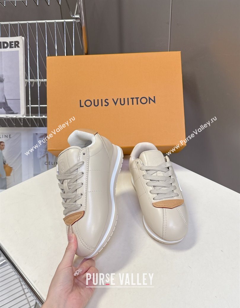 Louis Vuitton LV BUTTERSOFT Sneakers in Calf Leather Grey 2025 1AIKDJ (MD-250829055)