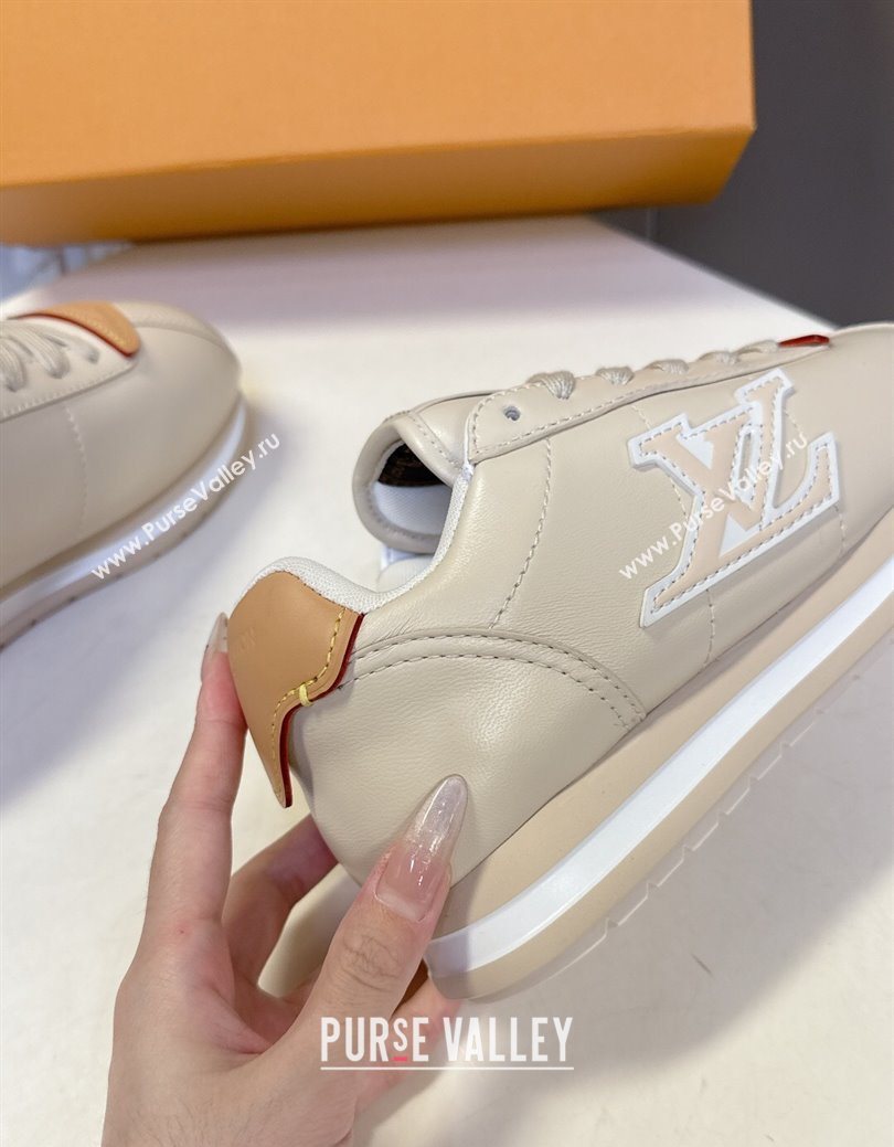 Louis Vuitton LV BUTTERSOFT Sneakers in Calf Leather Grey 2025 1AIKDJ (MD-250829055)
