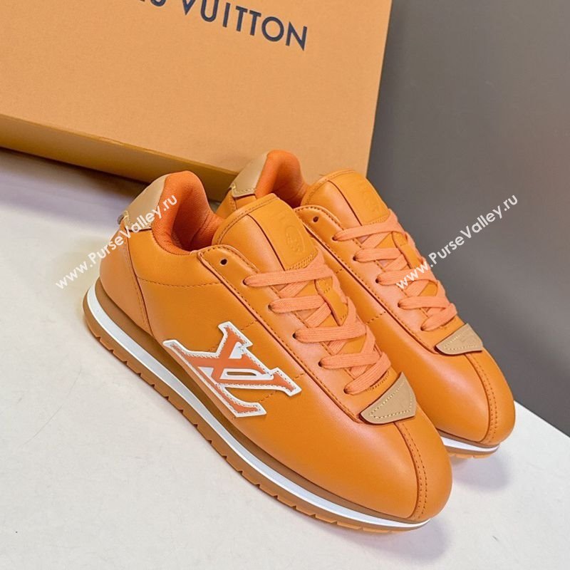 Louis Vuitton LV BUTTERSOFT Sneakers in Calf Leather Orange 2025 1AIKDJ (MD-250829057)