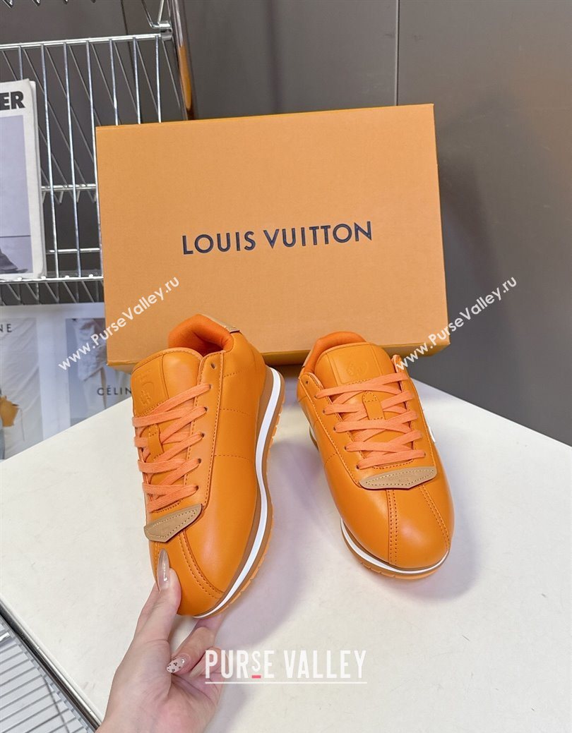 Louis Vuitton LV BUTTERSOFT Sneakers in Calf Leather Orange 2025 1AIKDJ (MD-250829057)