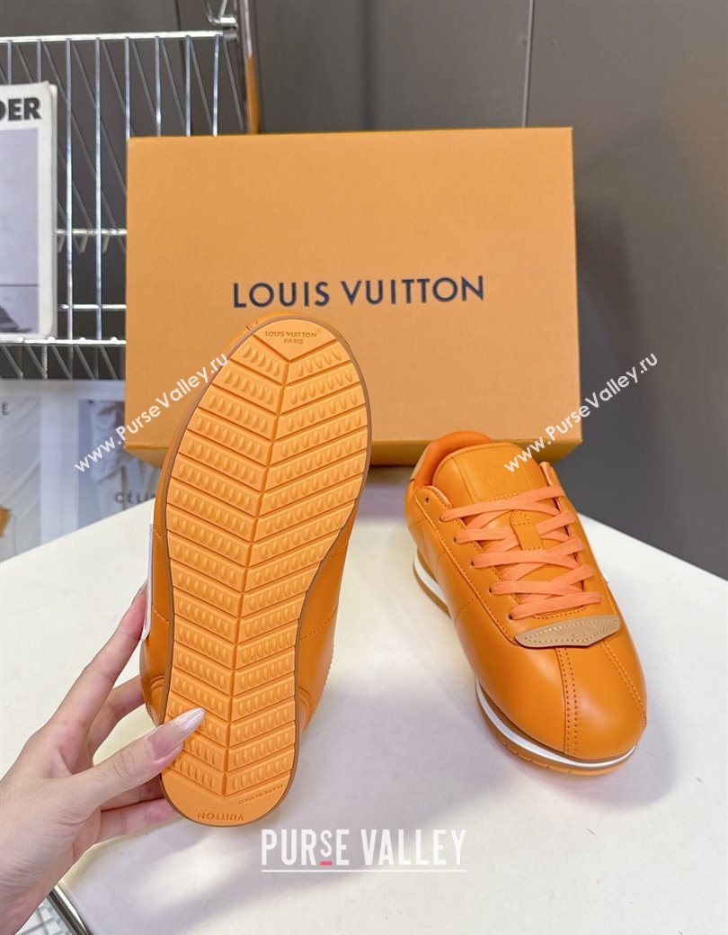 Louis Vuitton LV BUTTERSOFT Sneakers in Calf Leather Orange 2025 1AIKDJ (MD-250829057)