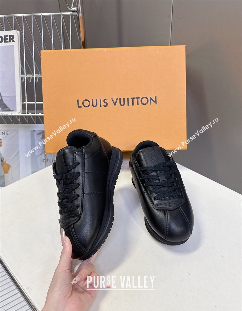 Louis Vuitton LV BUTTERSOFT Sneakers in Calf Leather Black 2025 1AIKDJ (MD-250829059)