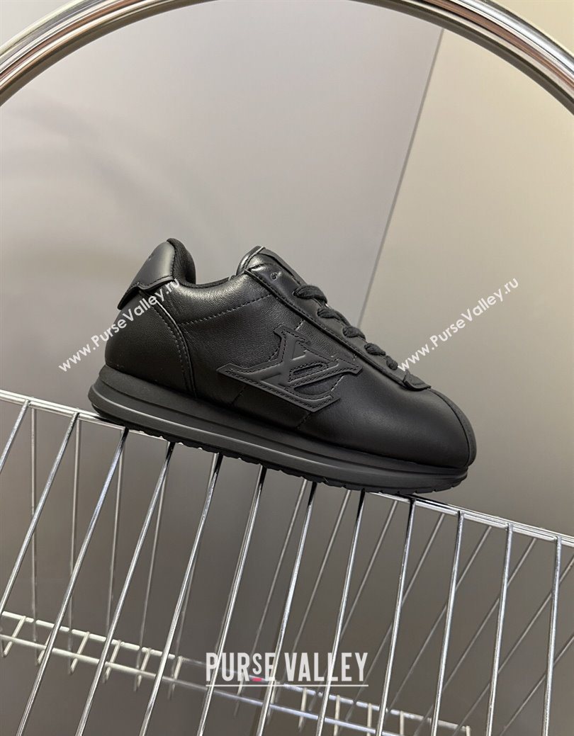 Louis Vuitton LV BUTTERSOFT Sneakers in Calf Leather Black 2025 1AIKDJ (MD-250829059)