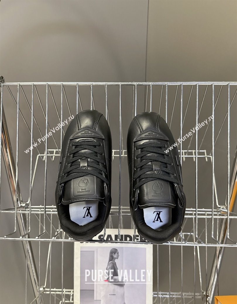 Louis Vuitton LV BUTTERSOFT Sneakers in Calf Leather Black 2025 1AIKDJ (MD-250829059)