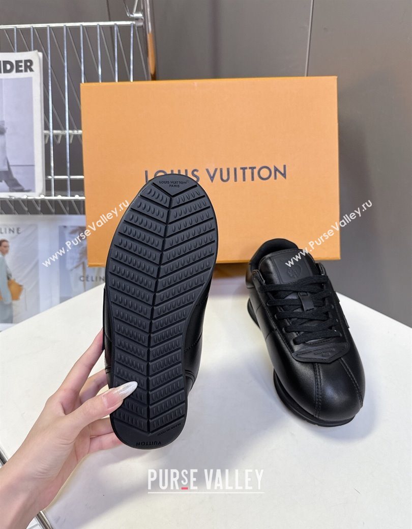 Louis Vuitton LV BUTTERSOFT Sneakers in Calf Leather Black 2025 1AIKDJ (MD-250829059)