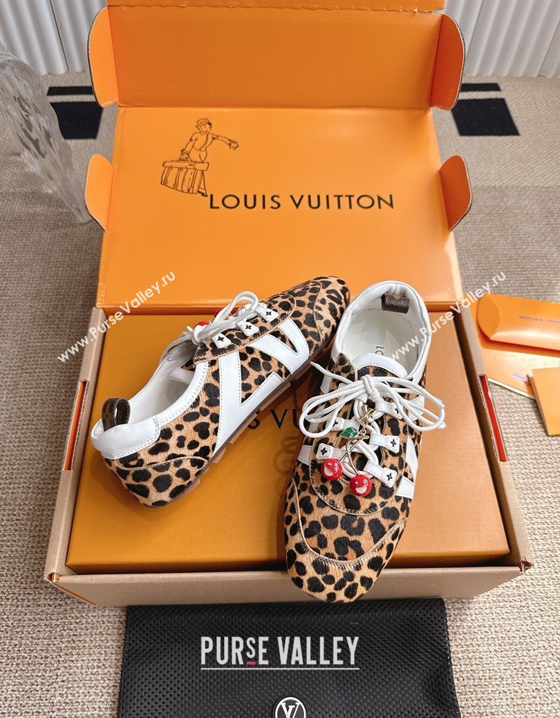 Louis Vuitton LV Sneakerina in Leopard Print 2025 0829 (MD-250829067)