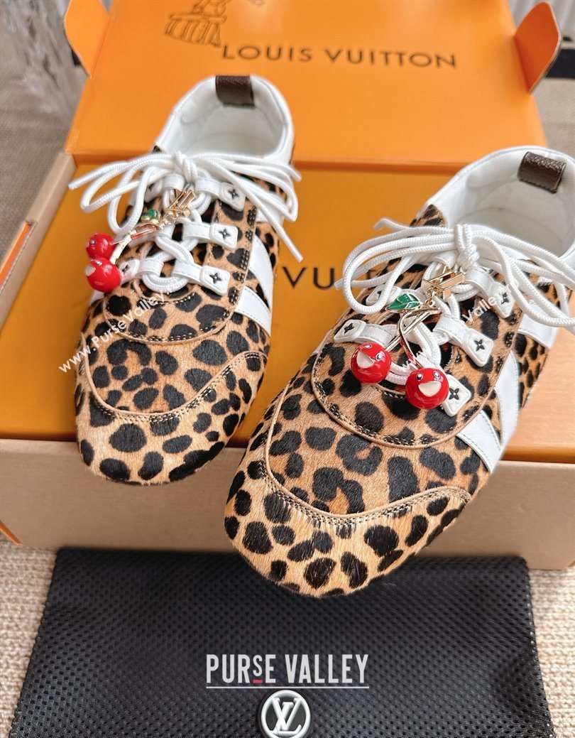 Louis Vuitton LV Sneakerina in Leopard Print 2025 0829 (MD-250829067)