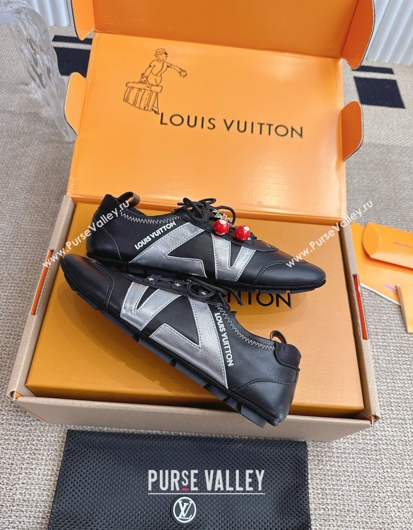 Louis Vuitton LV Sneakerina in Lambskin Black 2025 0829 (MD-250829070)