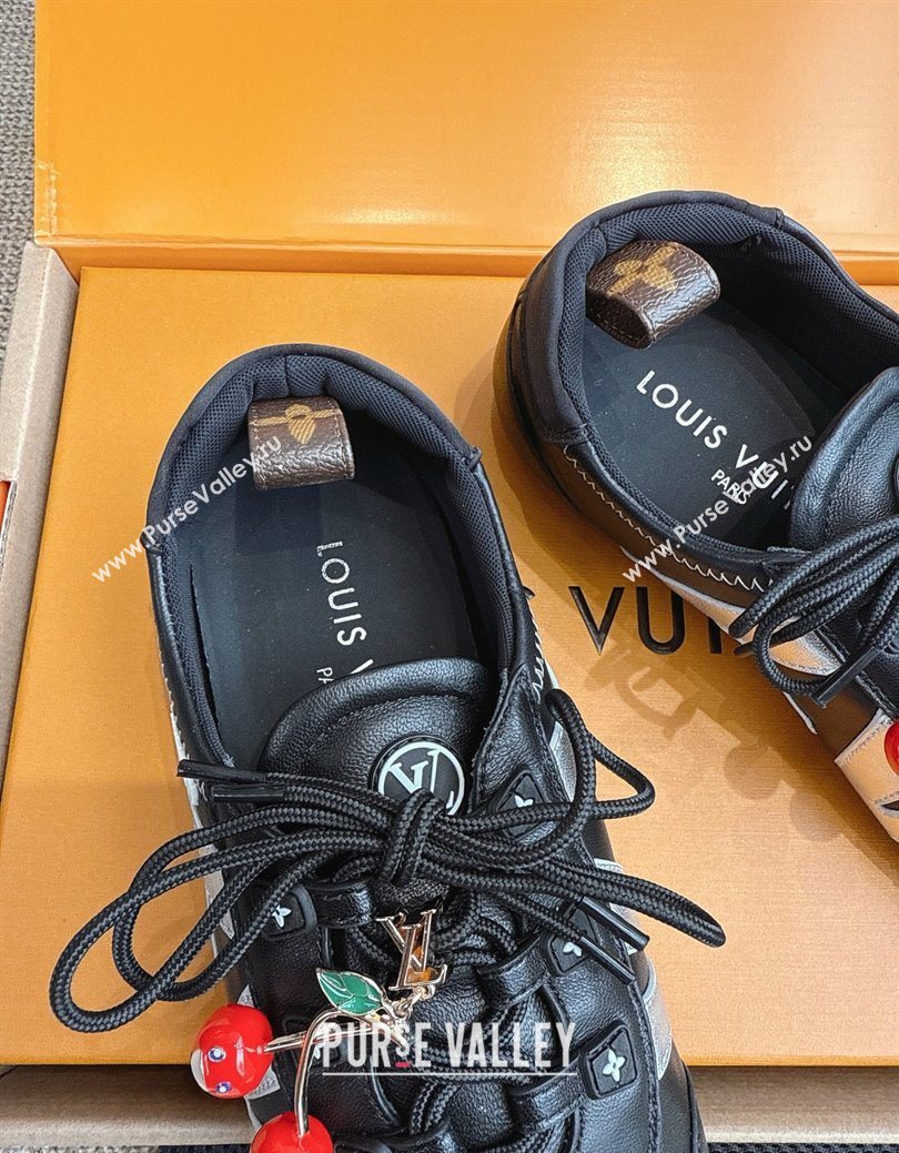 Louis Vuitton LV Sneakerina in Lambskin Black 2025 0829 (MD-250829070)