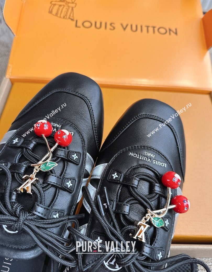 Louis Vuitton LV Sneakerina in Lambskin Black 2025 0829 (MD-250829070)