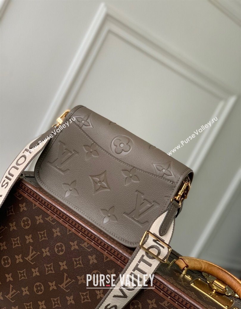 Louis Vuitton Diane Bag in Grained Cowhide Leather M15049 Smoke Grey 2025 (KI-251008067)