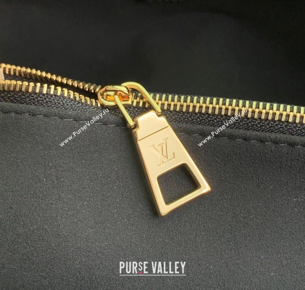 Louis Vuitton Avenue MM Tote Bag in Monogram Leather Black 2025 M25575 (KI-251008070)