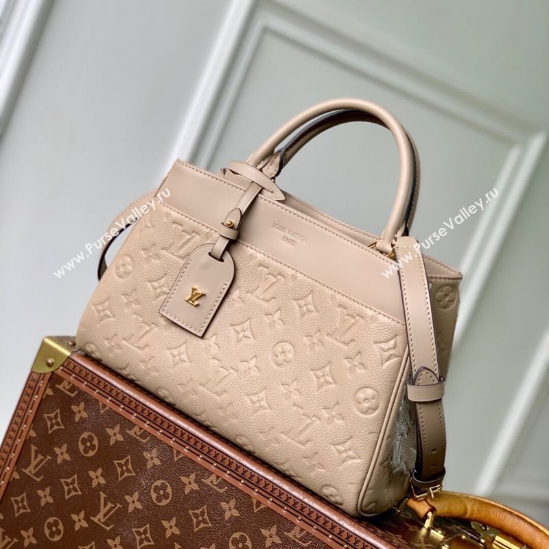 Louis Vuitton Avenue PM Tote Bag in Monogram Leather Beige 2025 M15231 (KI-251008071)
