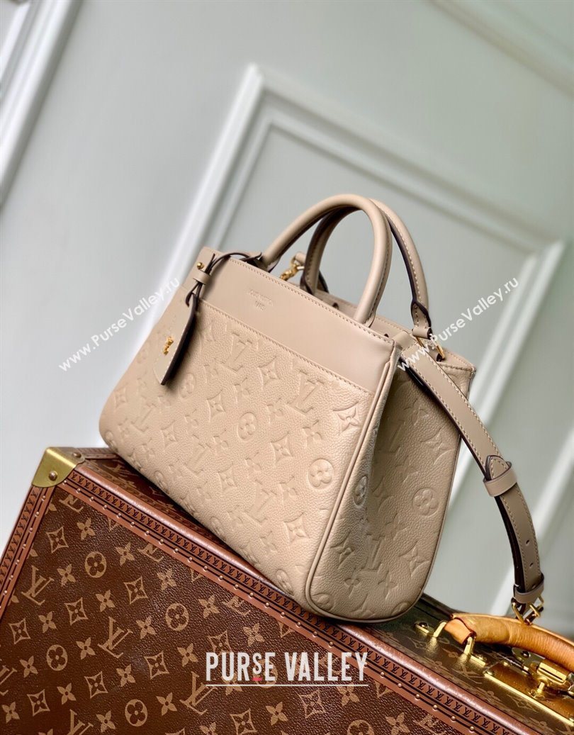 Louis Vuitton Avenue PM Tote Bag in Monogram Leather Beige 2025 M15231 (KI-251008071)