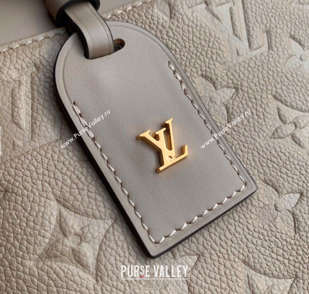 Louis Vuitton Avenue PM Tote Bag in Monogram Leather Beige 2025 M15231 (KI-251008071)