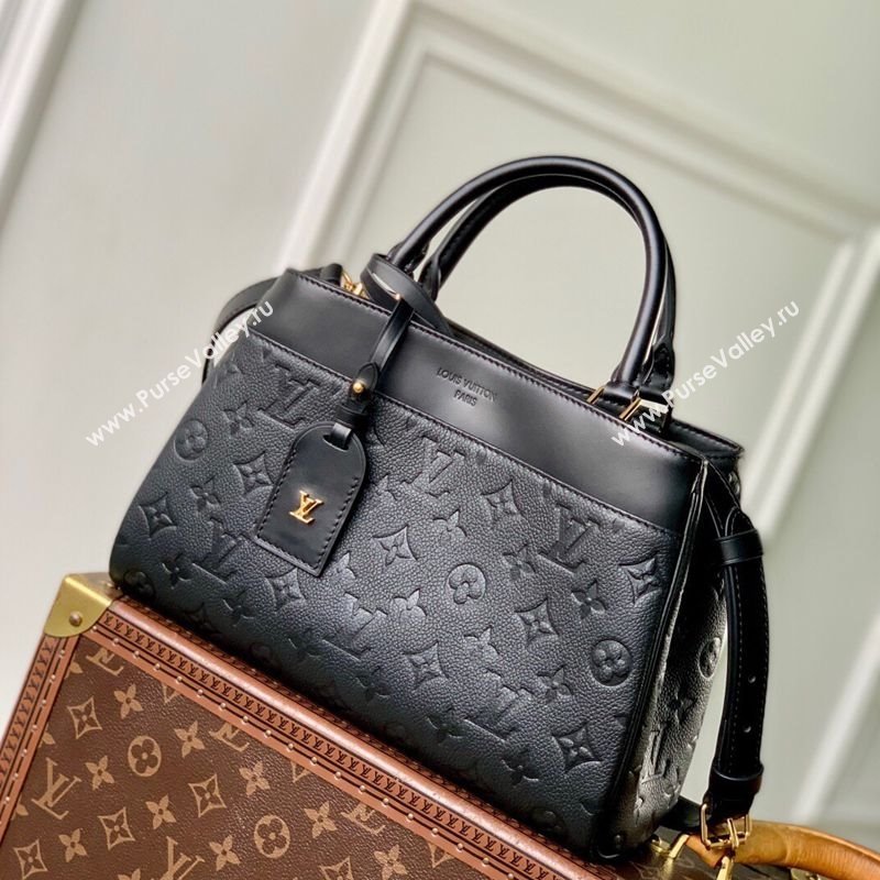 Louis Vuitton Avenue PM Tote Bag in Monogram Leather Black 2025 M25577 (KI-251008072)