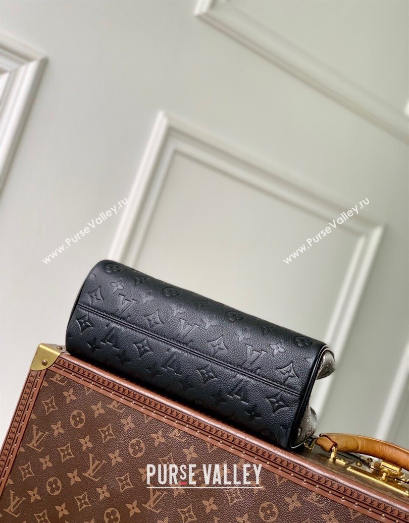 Louis Vuitton Avenue PM Tote Bag in Monogram Leather Black 2025 M25577 (KI-251008072)