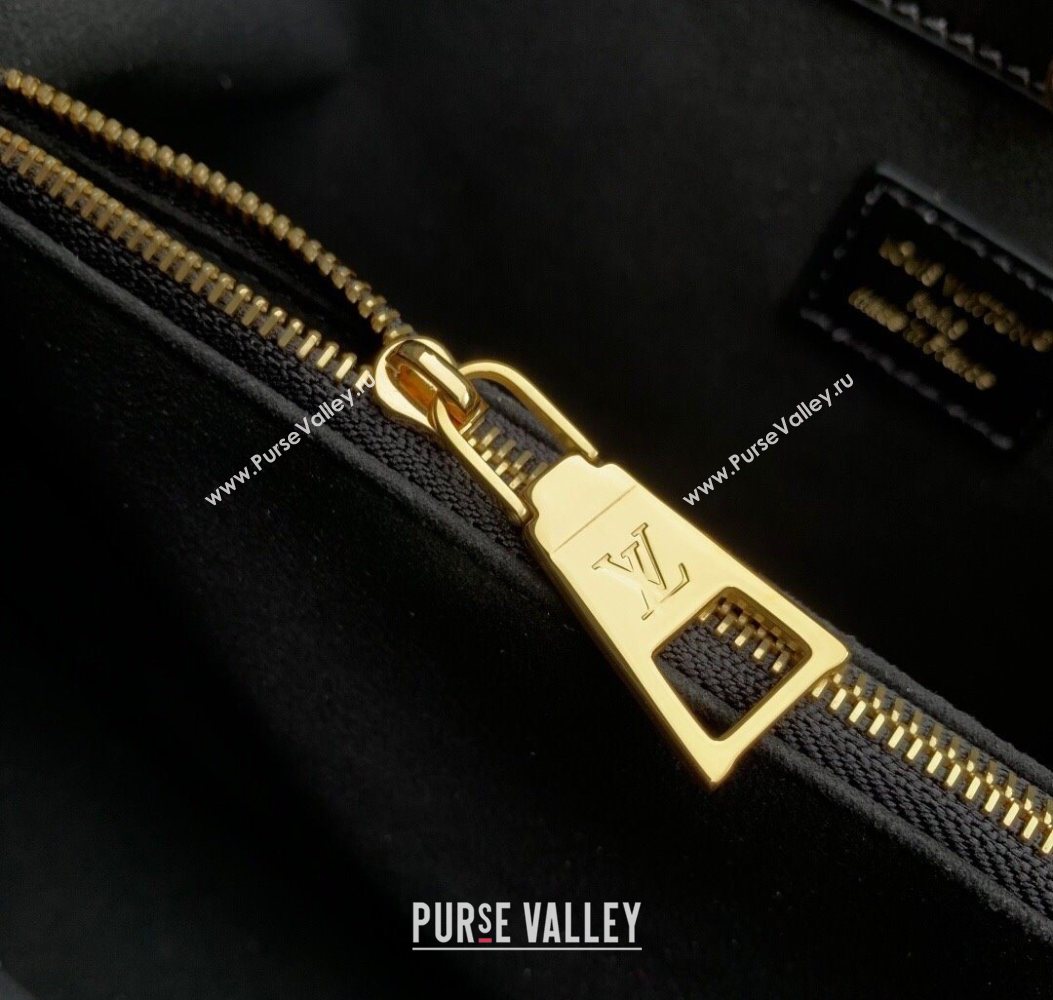 Louis Vuitton Avenue PM Tote Bag in Monogram Leather Black 2025 M25577 (KI-251008072)