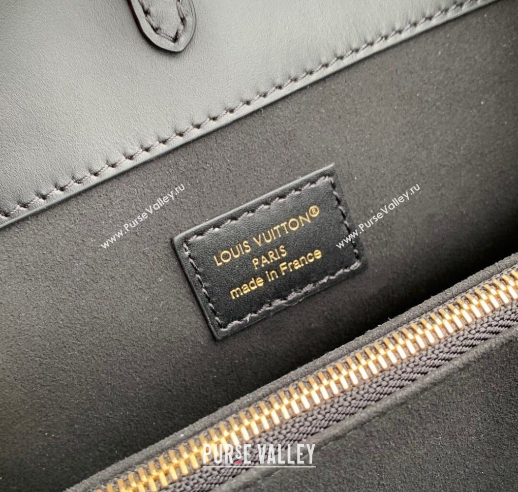 Louis Vuitton Avenue PM Tote Bag in Monogram Leather Black 2025 M25577 (KI-251008072)