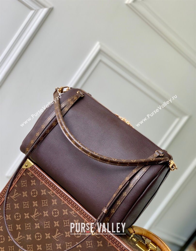 Louis Vuitton Express MM bag in Calfskin leather Acajou Brown 2025 M26397 (KI-251008077)