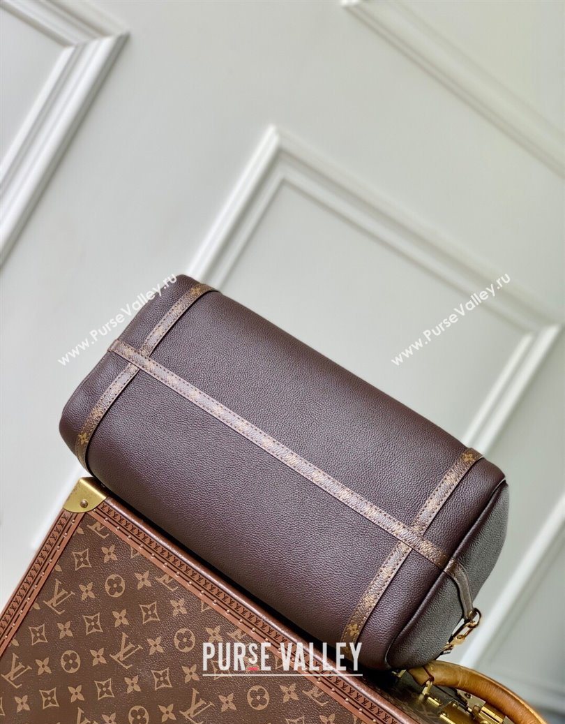 Louis Vuitton Express MM bag in Calfskin leather Acajou Brown 2025 M26397 (KI-251008077)