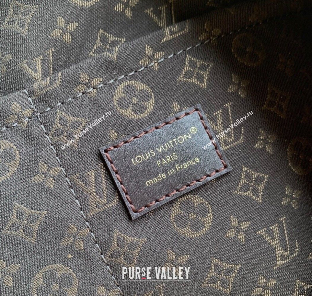 Louis Vuitton Express Travel bag in Suede Hazelnut Brown 2025 M26451 (KI-251008081)