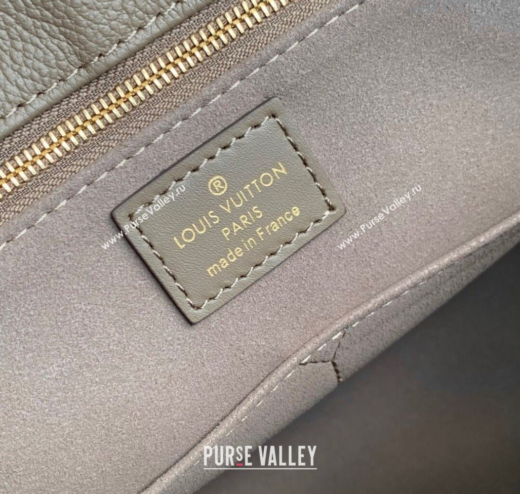 Louis Vuitton Onthego MM Tote Bag in Maxi Monogram Leather Smoke Grey M25523 2025 (KI-251008085)