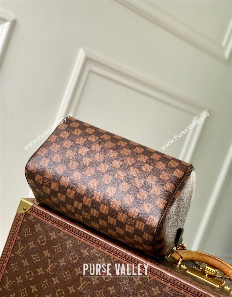 Louis Vuitton Speedy 25 Bandouliere bag in Damier Phriendship Canvas Brown N40772 2025 (KI-251008087)