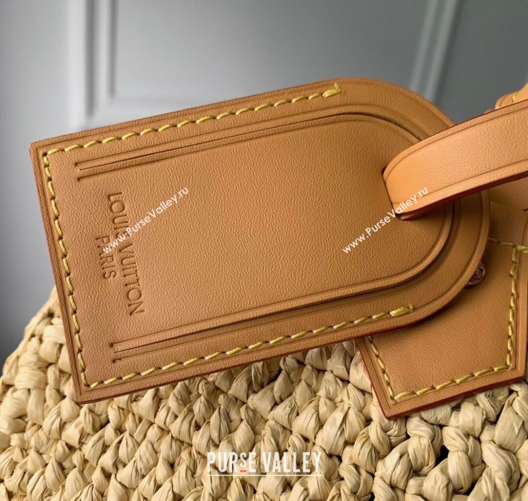 Louis Vuitton Speedy 30 Bandouliere Bag in Raffia Straw Beige M14457 2025 (KI-251008088)