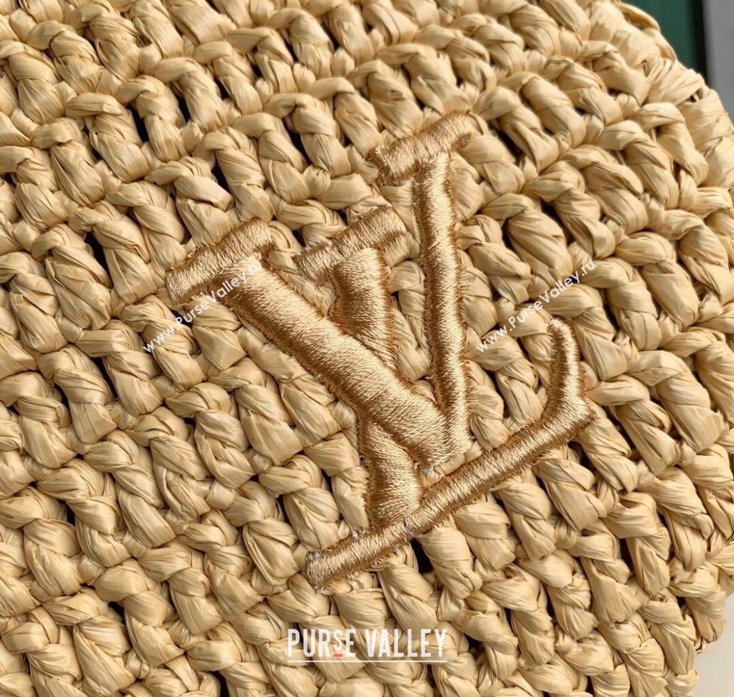 Louis Vuitton Speedy 30 Bandouliere Bag in Raffia Straw Beige M14457 2025 (KI-251008088)
