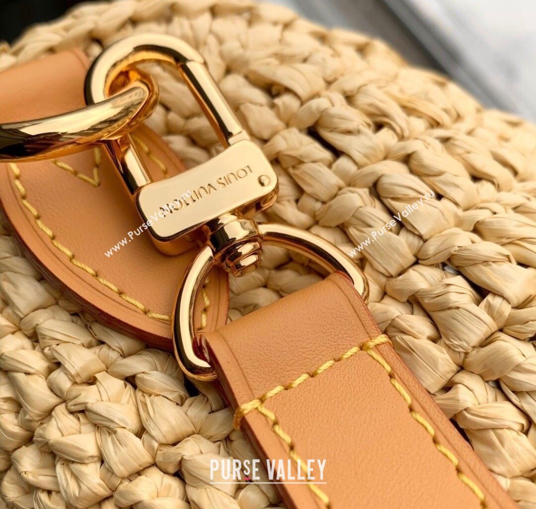 Louis Vuitton Speedy 30 Bandouliere Bag in Raffia Straw Beige M14457 2025 (KI-251008088)