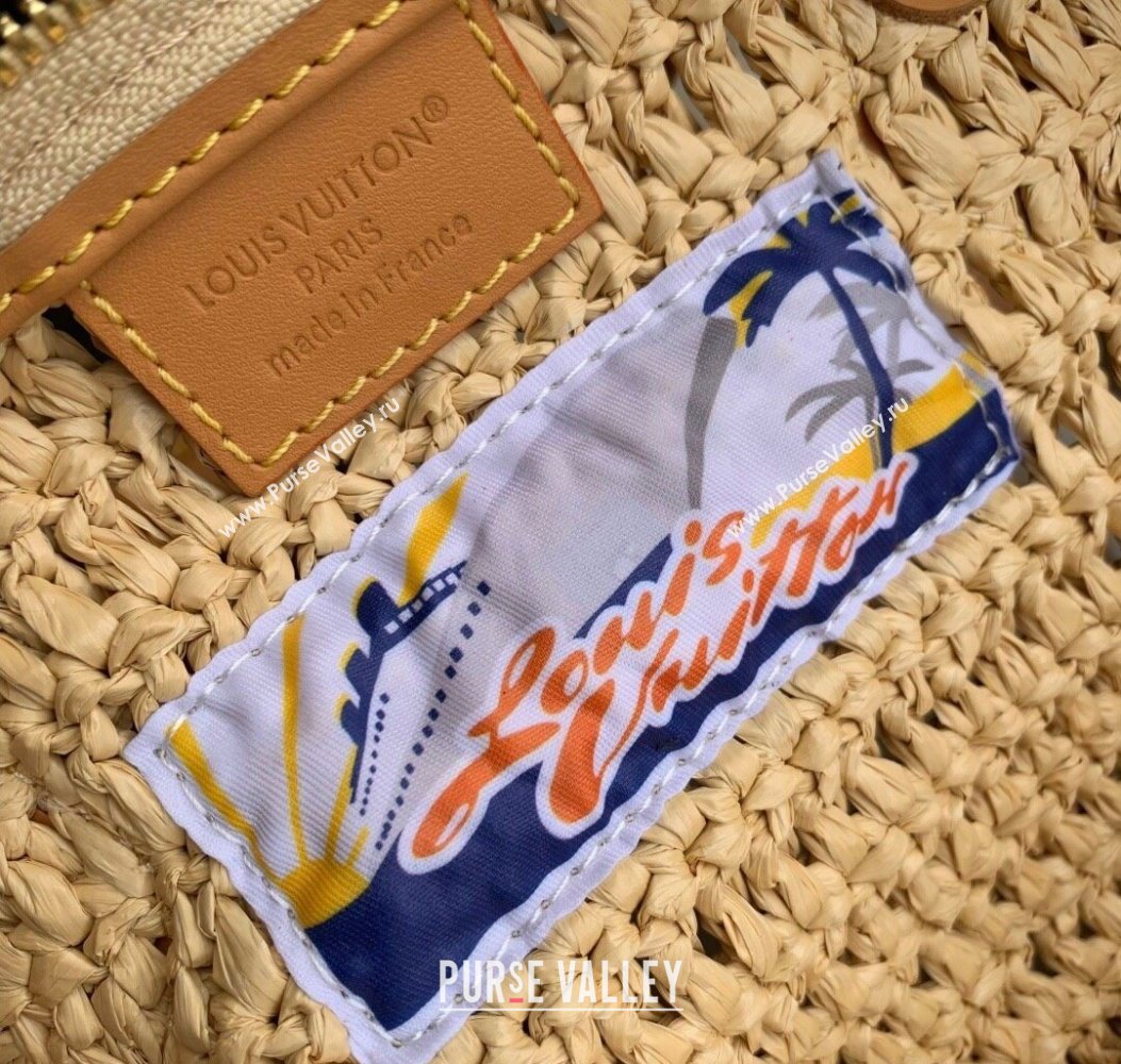 Louis Vuitton Speedy 30 Bandouliere Bag in Raffia Straw Beige M14457 2025 (KI-251008088)