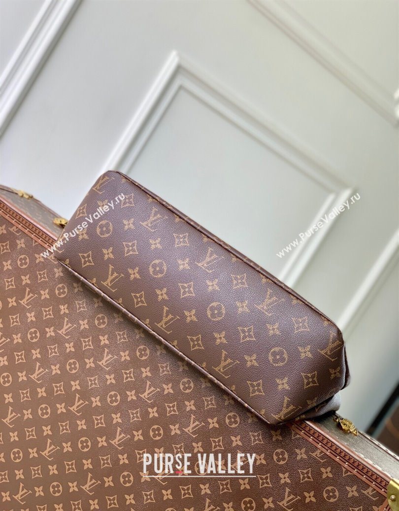 Louis Vuitton Mens Shopper Tote MM bag in Monogram Leather Brown M13928 2025 (KI-251008090)