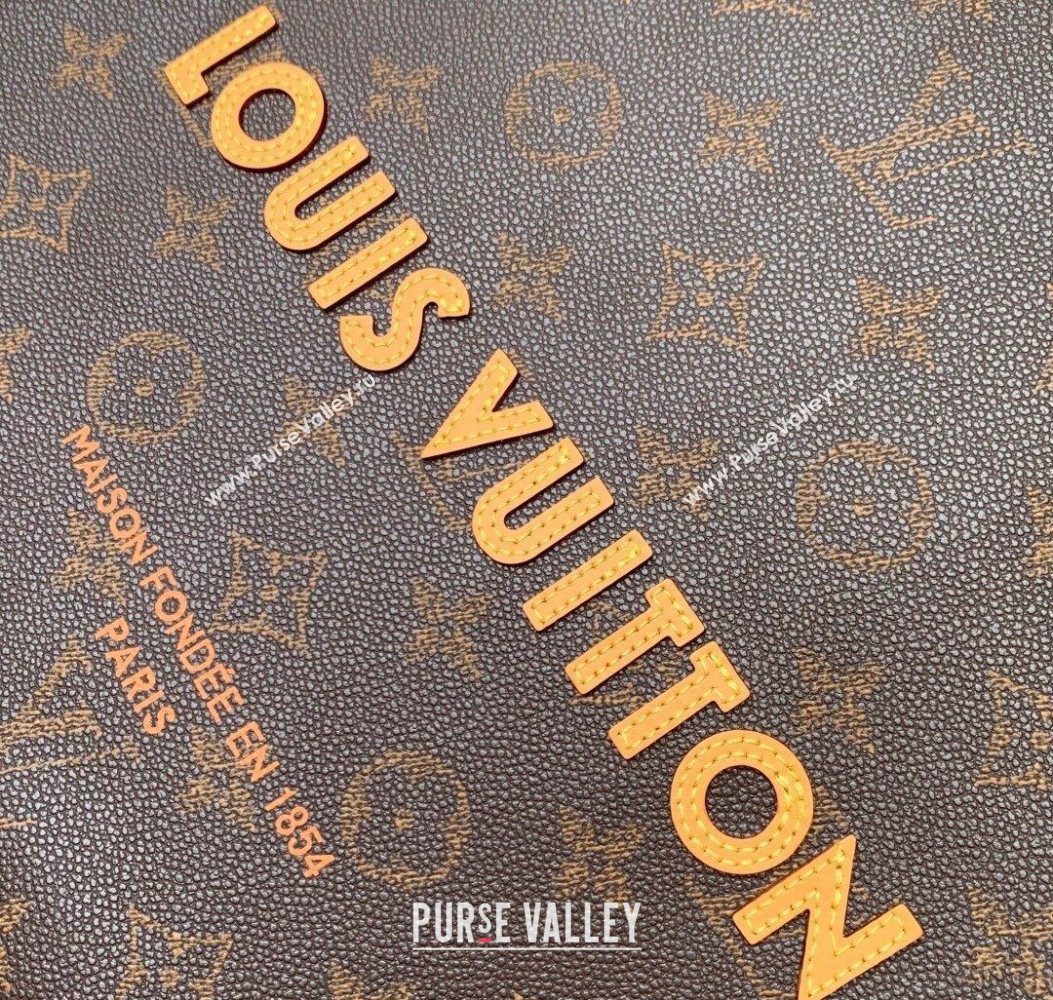 Louis Vuitton Mens Shopper Tote MM bag in Monogram Leather Brown M13928 2025 (KI-251008090)