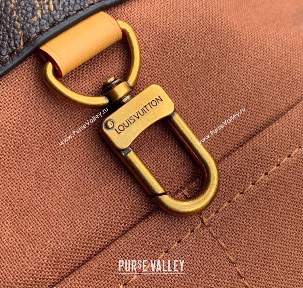 Louis Vuitton Mens Shopper Tote MM bag in Monogram Leather Brown M13928 2025 (KI-251008090)