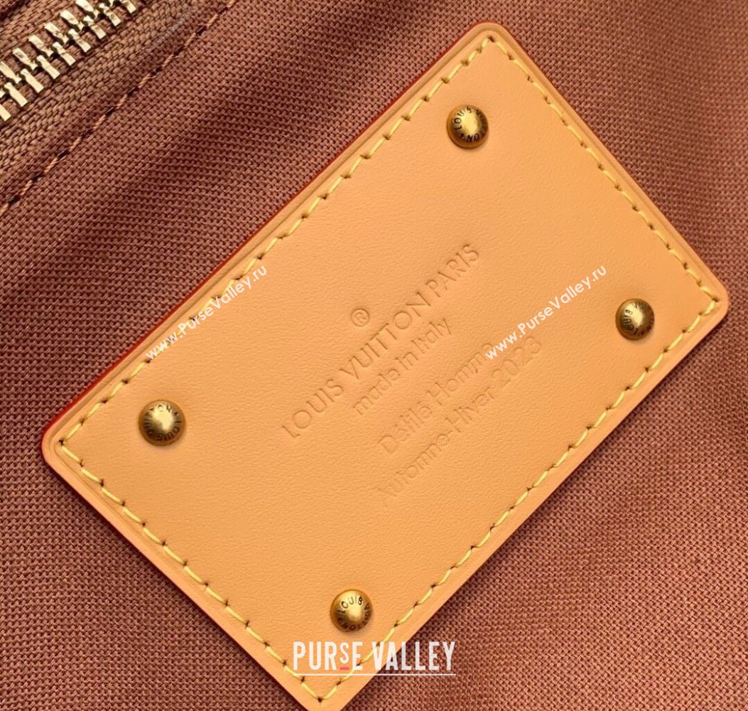 Louis Vuitton Mens Shopper Tote MM bag in Monogram Leather Brown M13928 2025 (KI-251008090)