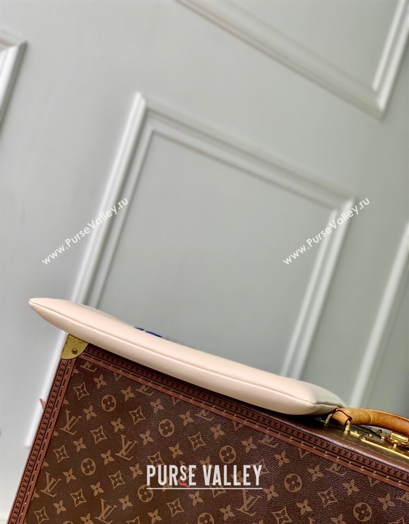 Louis Vuitton Dust Bag Tote in Ecru White Nubuck leather M15235 2025 (KI-251008091)