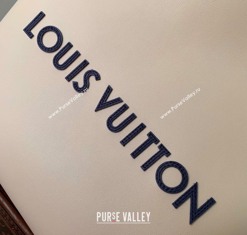 Louis Vuitton Dust Bag Tote in Ecru White Nubuck leather M15235 2025 (KI-251008091)