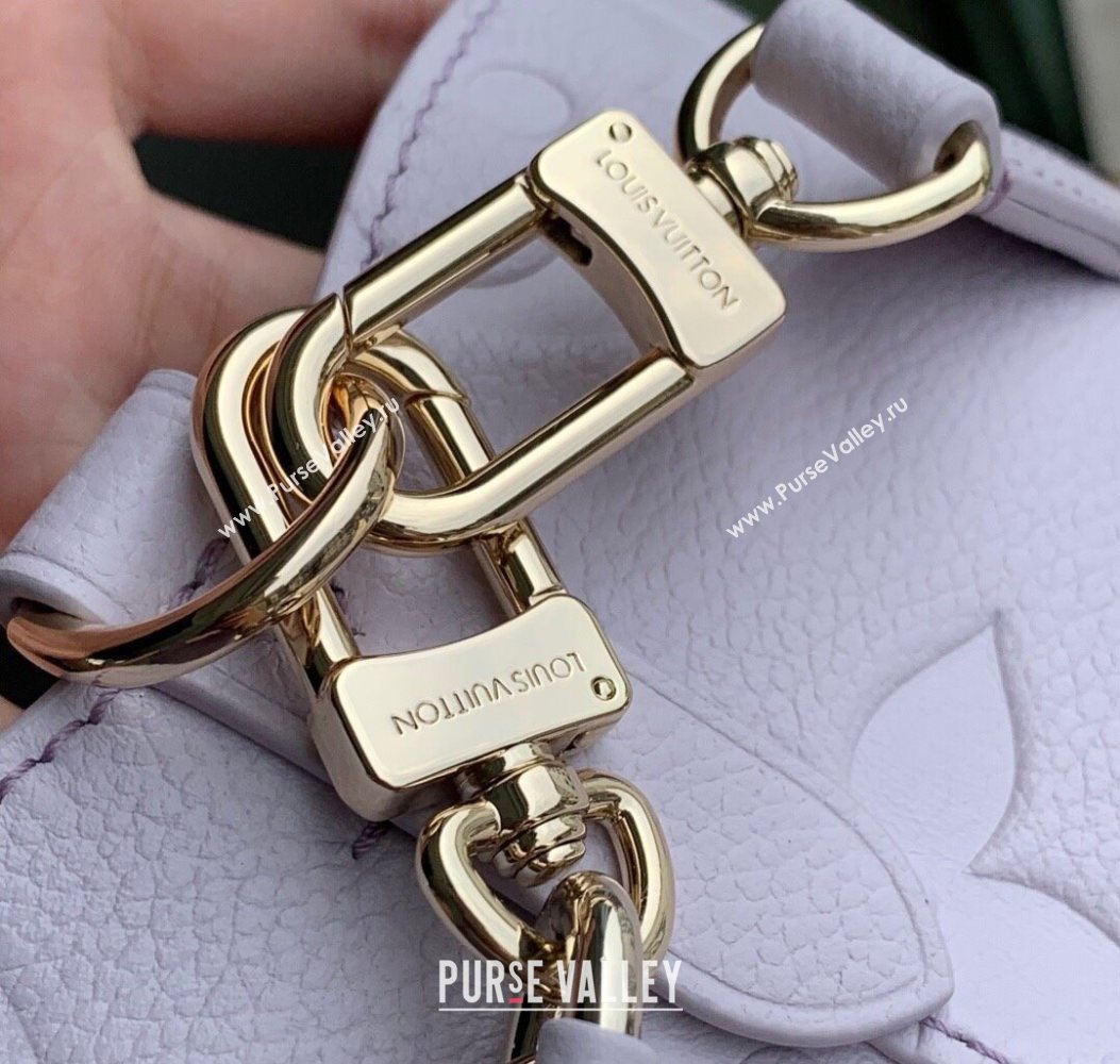 Louis Vuitton Neonoe BB Bucket bag in Maxi Monogram Leather Misty Lilac Purple 2025 M25675 (KI-251009001)