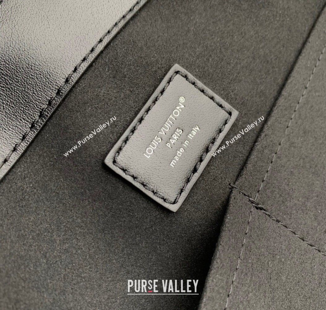 Louis Vuitton Off Duty Vibe Medium Bucket Bag in Black Lamb leather M25545 2025 (KI-251009003)