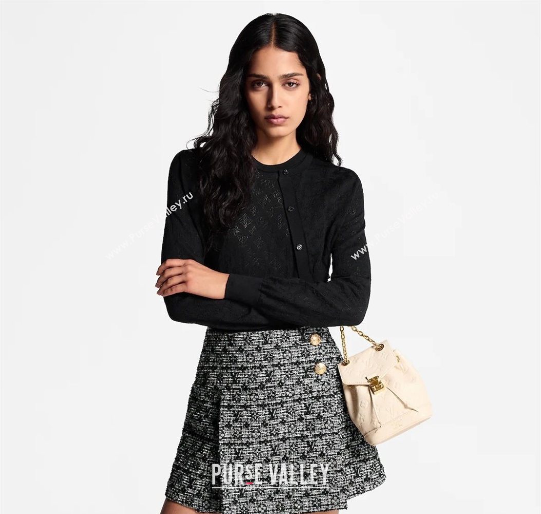 Louis Vuitton Nano Noe Backpack Bag in Embossed Grained Leather Black M14549 2025 (KI-251009007)