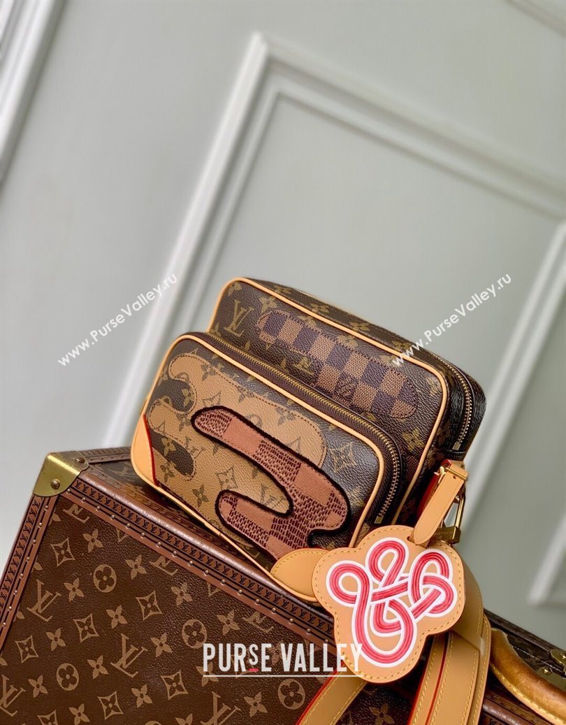 Louis Vuitton Mens Nil cross-body bag in Brown Monogram Landscape Canvas 2025 M26068 (KI-251009010)