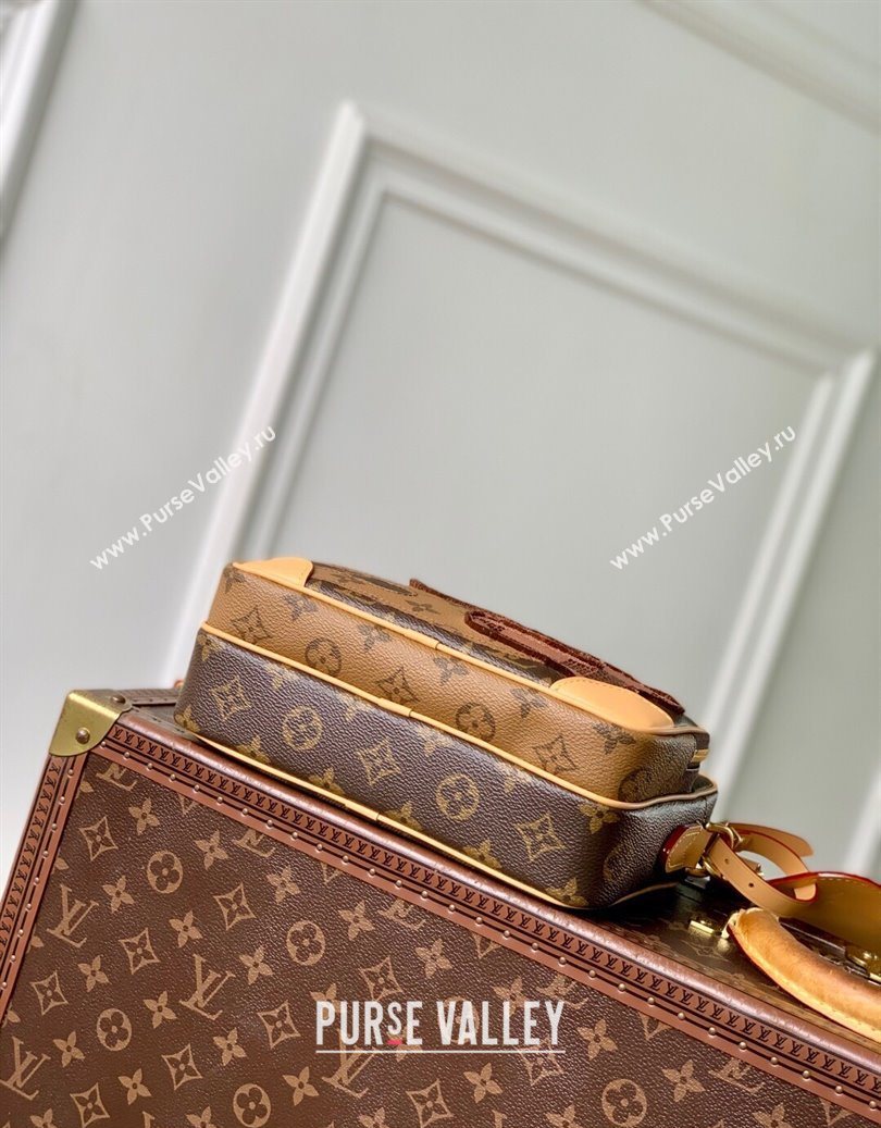 Louis Vuitton Mens Nil cross-body bag in Brown Monogram Landscape Canvas 2025 M26068 (KI-251009010)