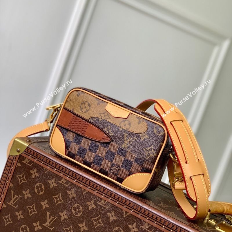 Louis Vuitton Mens Trocadero Wearable Wallet in Brown Monogram Landscape Canvas 2025 M26020 (KI-251009011)