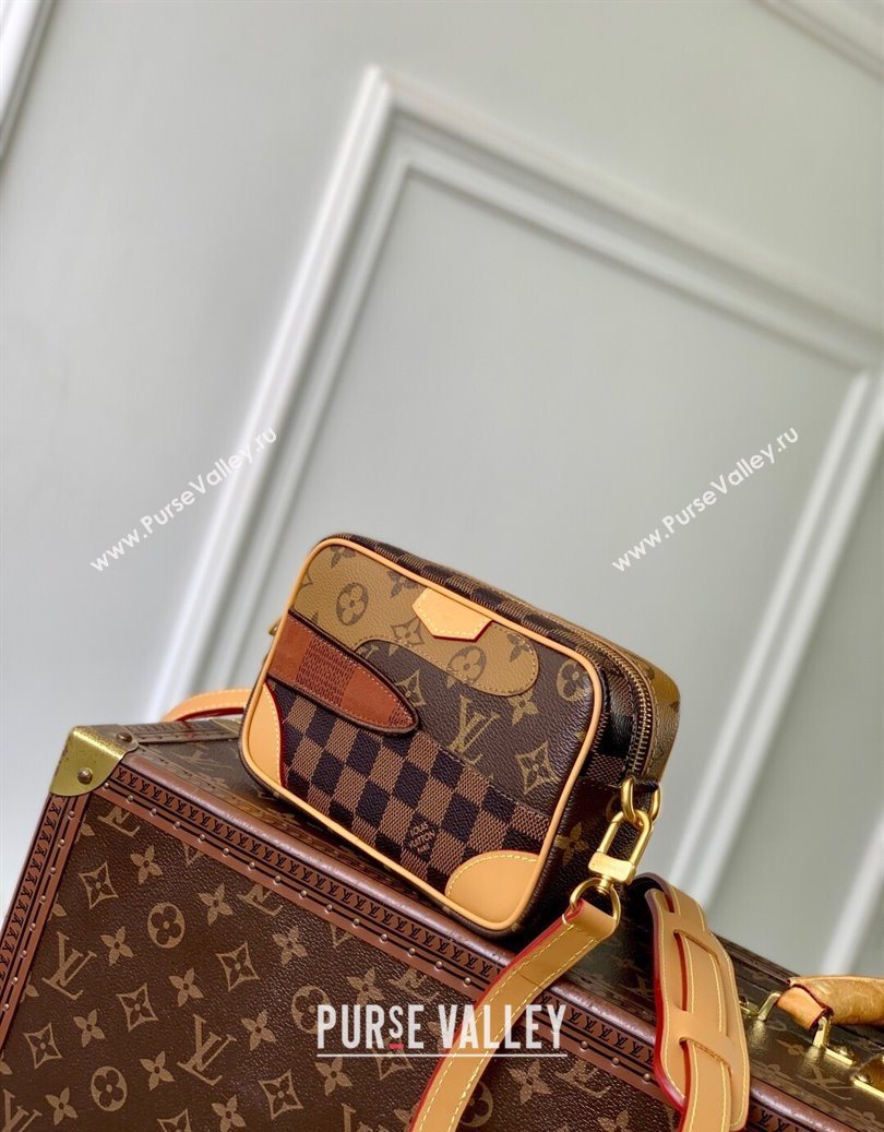 Louis Vuitton Mens Trocadero Wearable Wallet in Brown Monogram Landscape Canvas 2025 M26020 (KI-251009011)