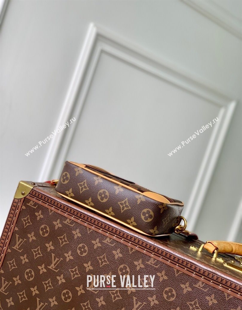 Louis Vuitton Mens Trocadero Wearable Wallet in Brown Monogram Landscape Canvas 2025 M26020 (KI-251009011)