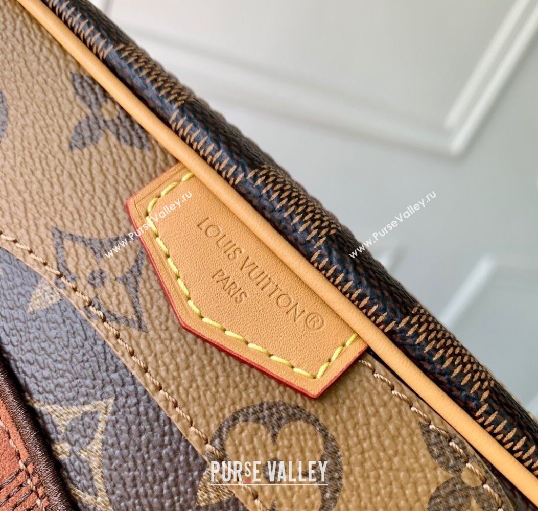 Louis Vuitton Mens Trocadero Wearable Wallet in Brown Monogram Landscape Canvas 2025 M26020 (KI-251009011)